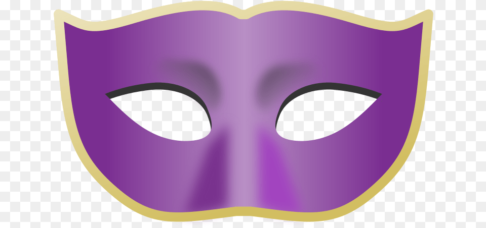 Masks Clipart Purple Purple, Mask Free Png Download