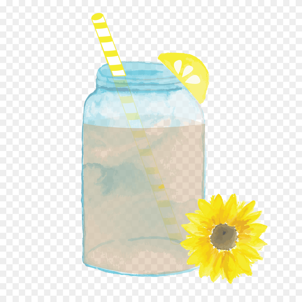 Mason Jar Clipart Sweet Jar, Flower, Plant Free Png Download