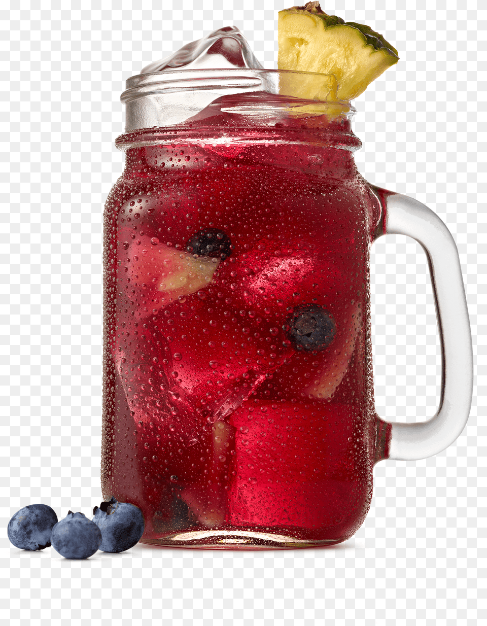 Mason Jar Drink Mason Jar Cocktail Transparent, Cup, Berry, Blueberry, Food Free Png