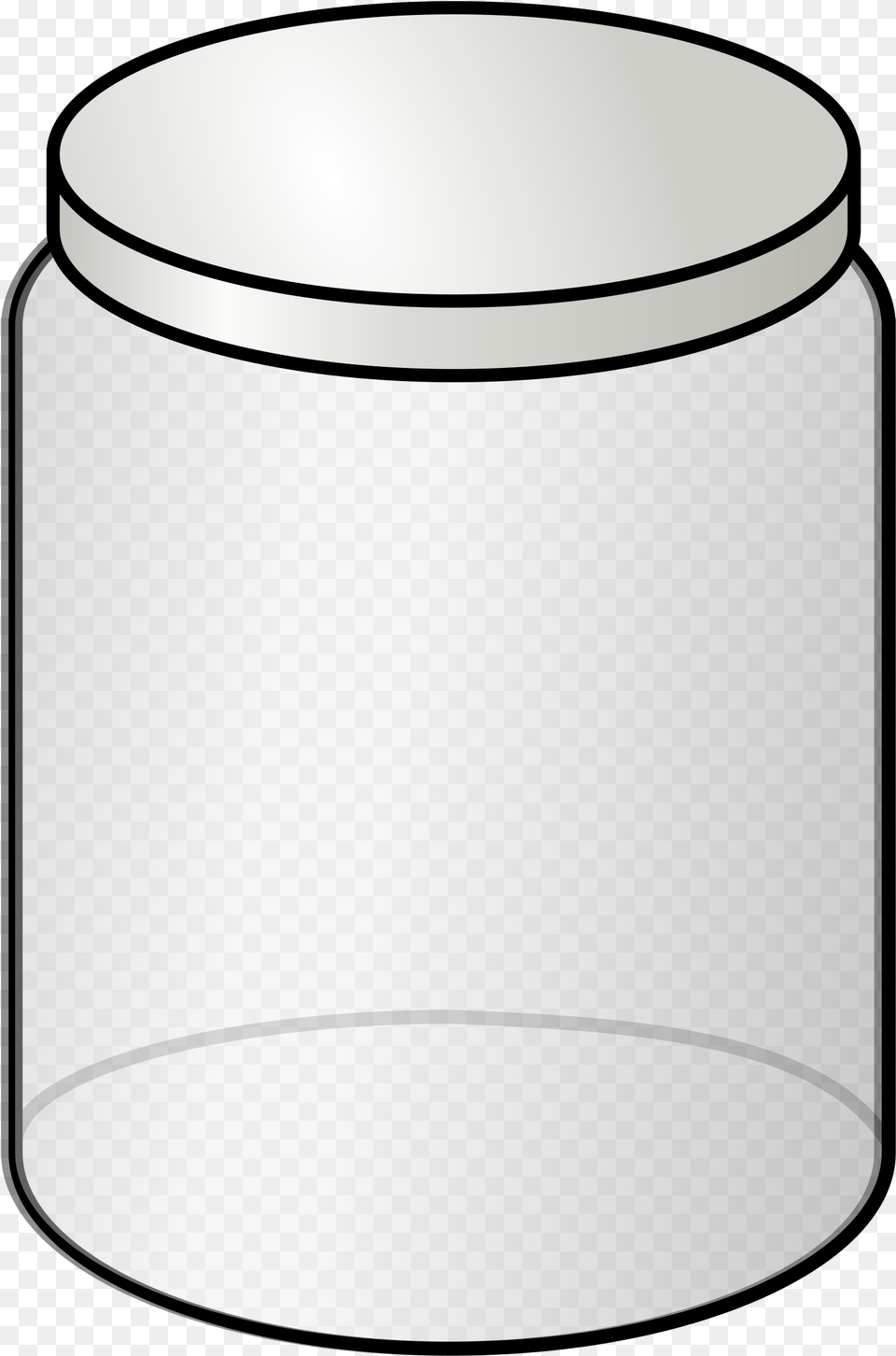 Mason Jar Outline Jar Clip Art, Cylinder, Mailbox Free Png Download
