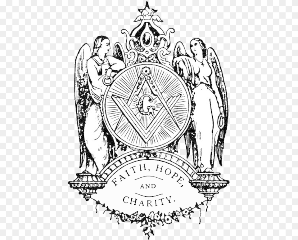 Masonic Cliparts Mason Compass, Badge, Symbol, Logo, Emblem Free Transparent Png