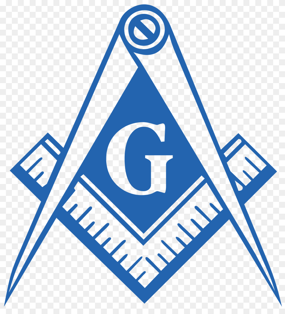 Masonic Compass And Square Light Freemasonry, Badge, Logo, Symbol Free Png