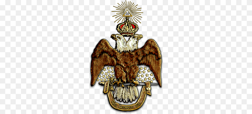 Masonic Eagle, Badge, Emblem, Logo, Symbol Free Png