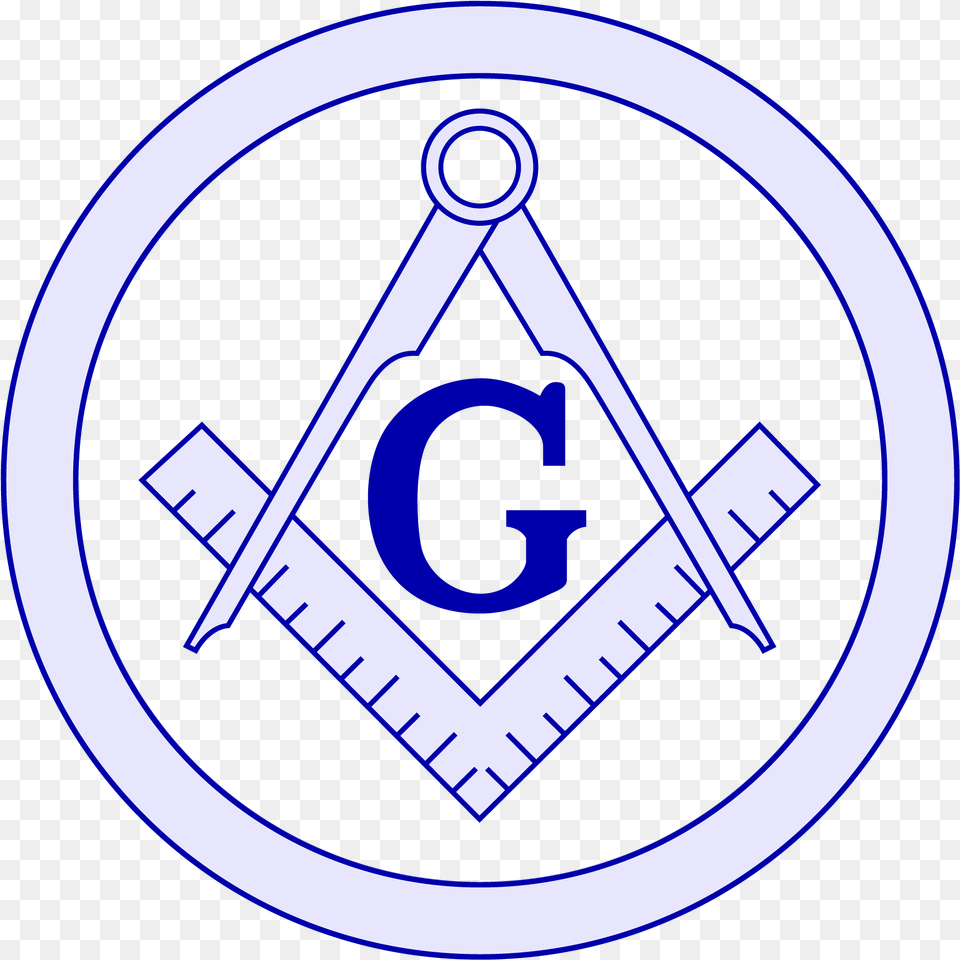 Masonic Emblems Logos Square And Compass In Circle, Symbol Png