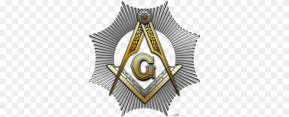 Masonic Square And Compass, Badge, Emblem, Logo, Symbol Free Png Download