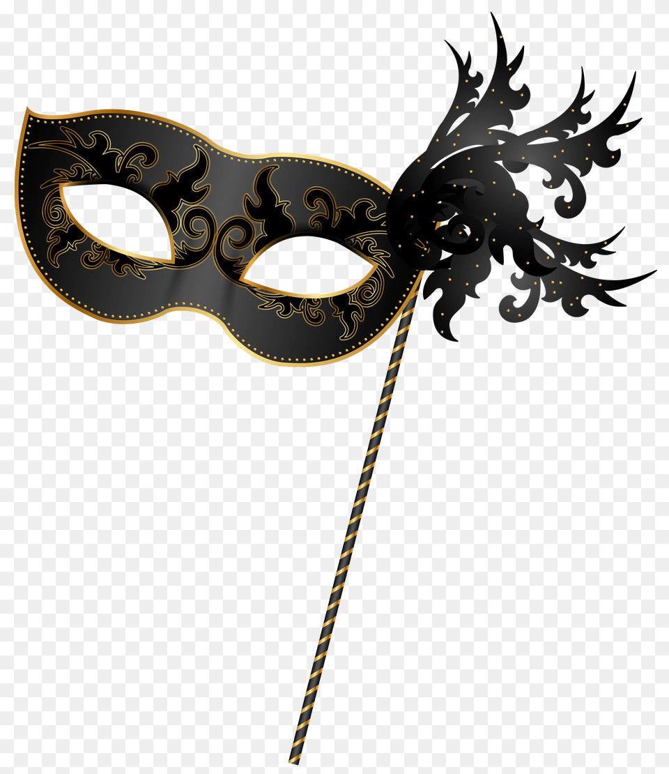 Masquerade Clipart Border, Mask, Carnival, Crowd, Person Free Transparent Png