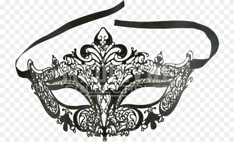 Masquerade Mask Transparent Gold Masquerade Mask, Accessories, Chandelier, Lamp, Jewelry Png Image