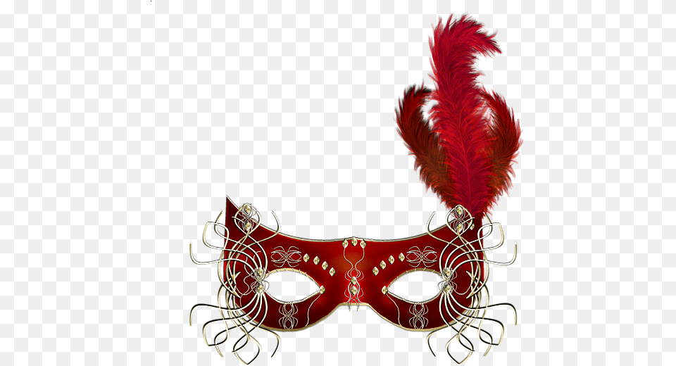 Masquerade Party Mask Clipart Red, Carnival, Smoke Pipe, Crowd, Person Png Image
