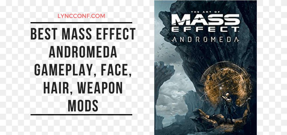Mass Effect Andromeda Mass Effect Andromeda Poster, Book, Publication, Adult, Female Free Png