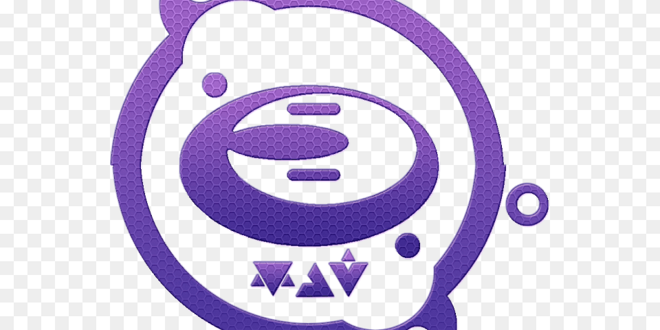 Mass Effect Clipart Navy Halo Covenant Symbol, Purple, Disk, Logo Free Png