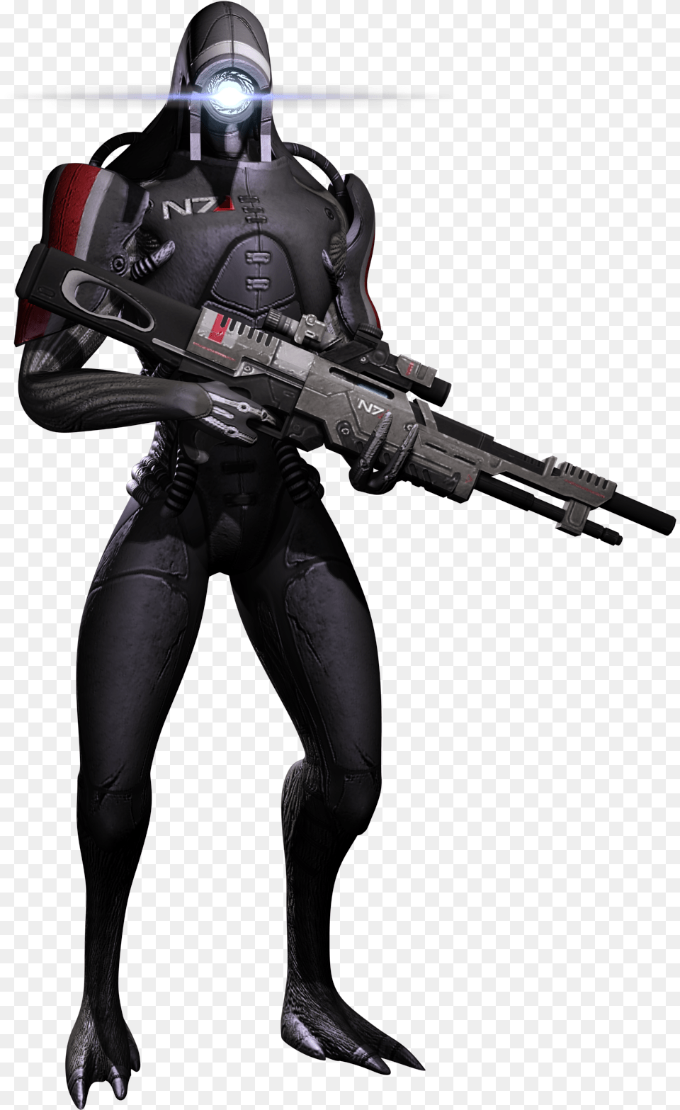 Mass Effect Legion Legion Mass Effect, Gun, Weapon Free Transparent Png