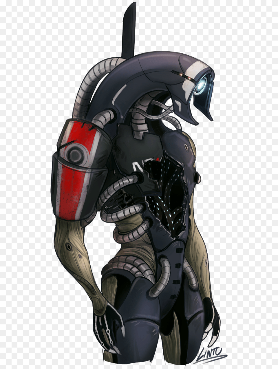 Mass Effect Legion Transparent Legion Mass Effect, Helmet, Adult, Female, Person Png Image
