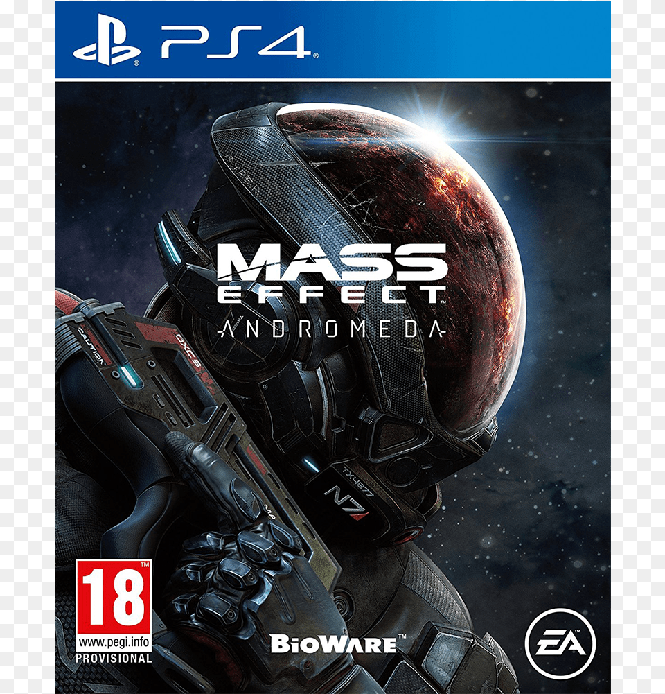Mass Effect Mass Effekt Andromeda, Advertisement, Gun, Poster, Weapon Free Png Download