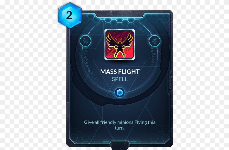 Mass Flight Duelyst Card, Advertisement, Poster, Blackboard Free Png Download