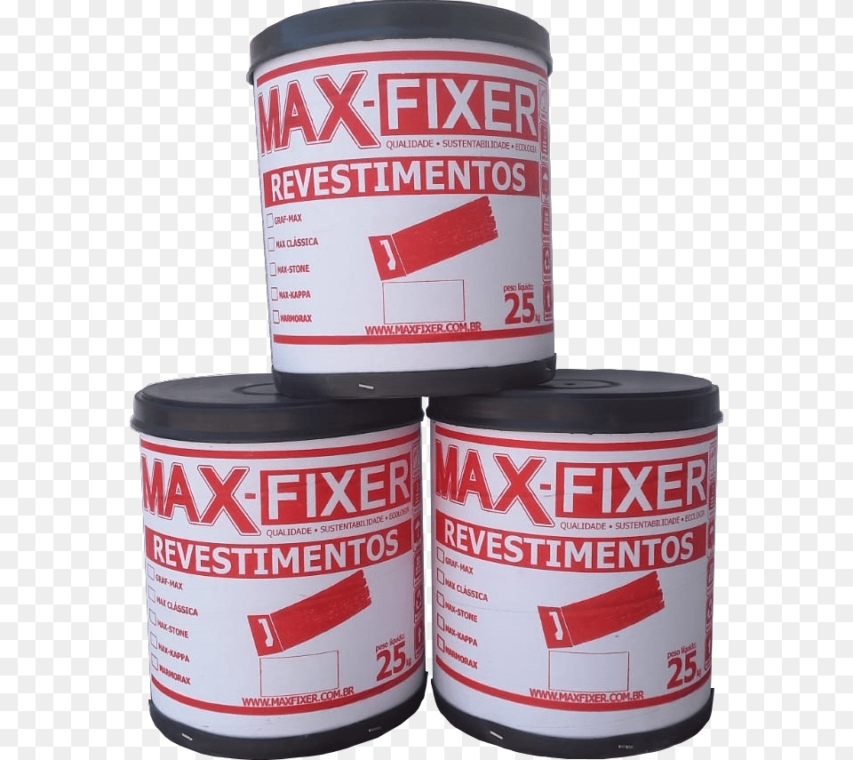 Massa Corrida Maxfixer, Can, Paint Container, Tin Free Png Download