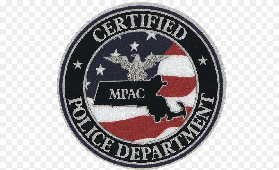 Massachusetts Certified Police Department Accreditation, Badge, Logo, Symbol, Emblem Free Transparent Png