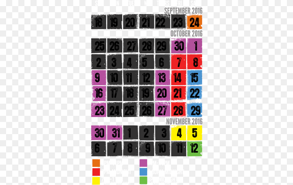 Massacre Haunted House Calendar Coat, Scoreboard, Text, Number, Symbol Png Image
