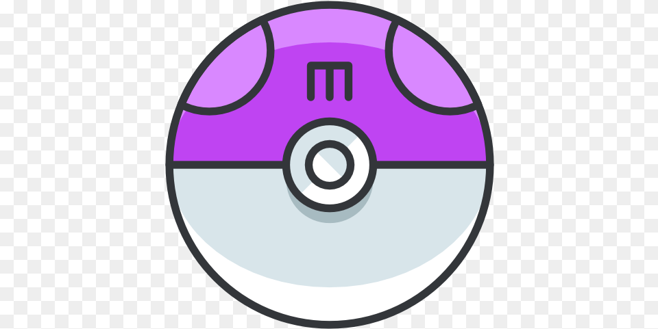 Master Ball Pokemon Go Game Icon Of Pokmon Icons Pokemon Go Mega Ball, Disk, Dvd Png Image