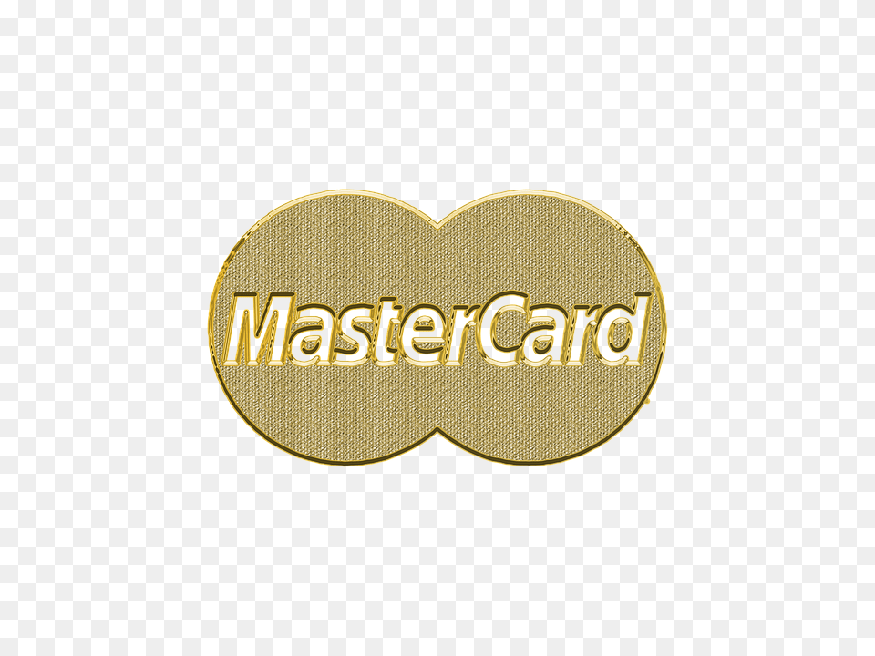 Master Card Logo, Gold, Badge, Symbol Free Png