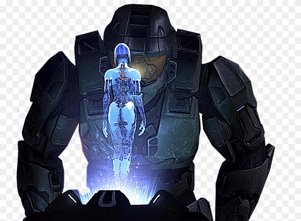 Master Chief Render Photo Halo 3 Master Chief And Cortana, Adult, Female, Person, Woman Png