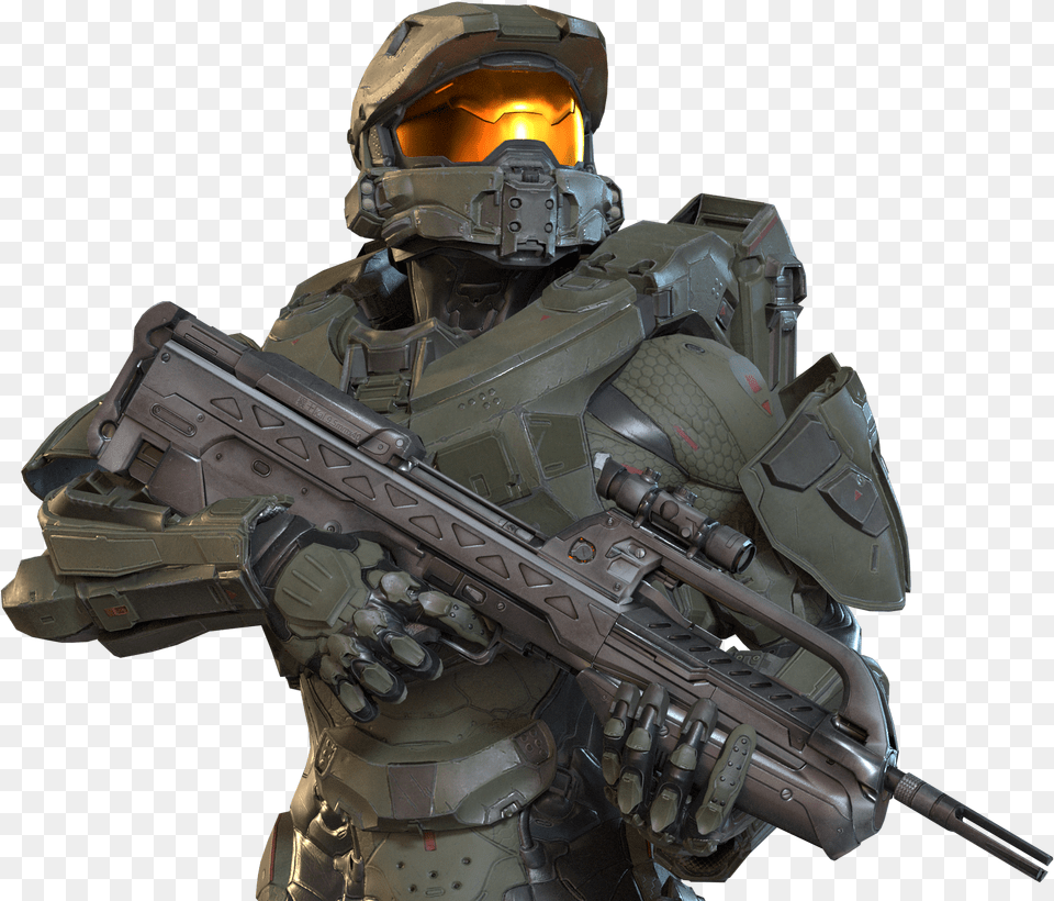 Master Chief Smash Ultimate, Gun, Weapon, Armor, Helmet Free Transparent Png