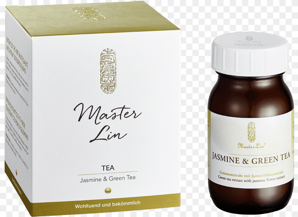 Master Lin Jasmine Amp Green Tea, Bottle, Box, Food, Seasoning Free Png Download
