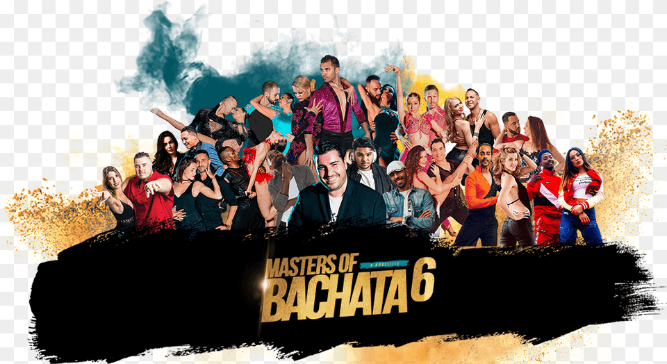 Master Of Bachata Fun, Art, Collage, Advertisement, Person Png