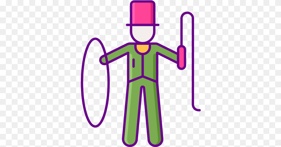 Master Of Ceremonies People Icons Clip Art, Purple, Cross, Symbol, Performer Free Transparent Png