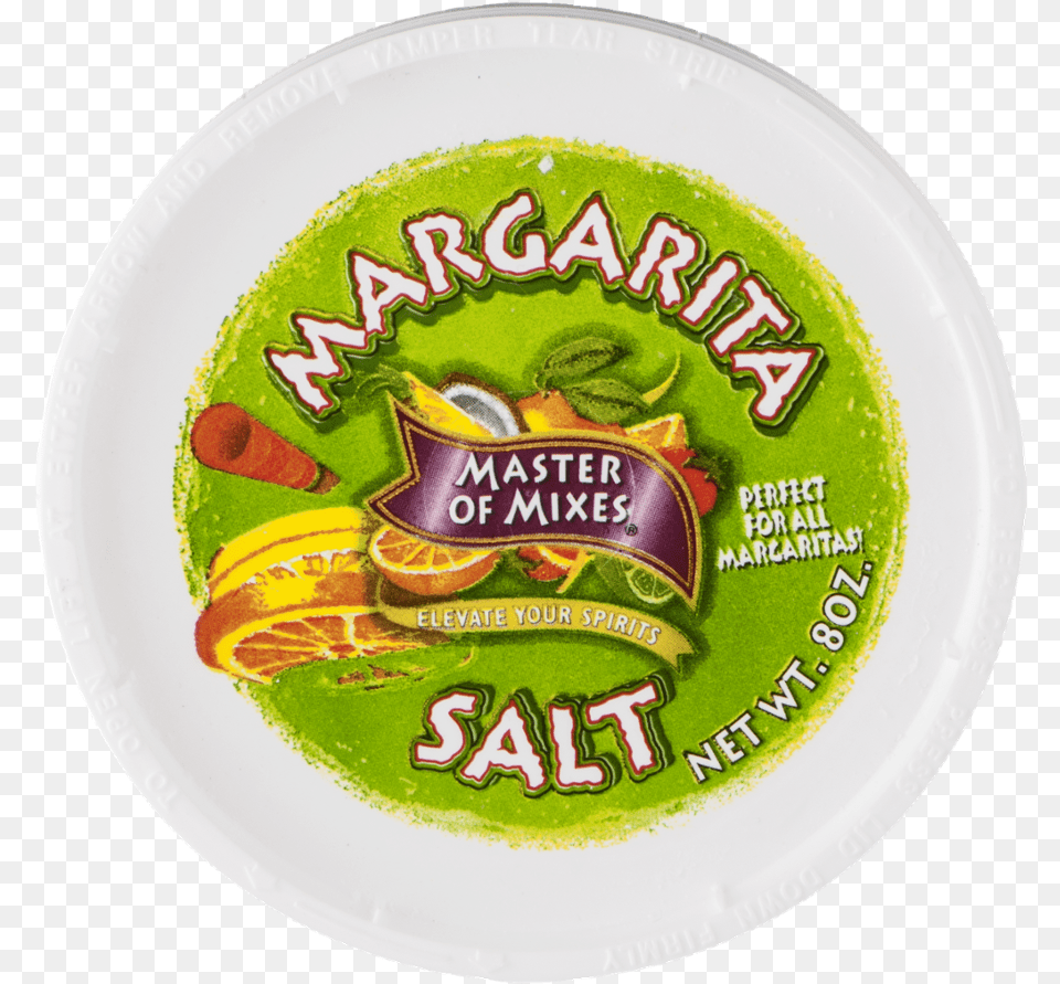 Master Of Mixes 8oz Margarita Salt Margarita Mix, Plate, Dish, Food, Meal Png