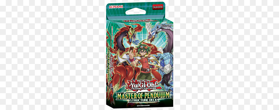 Master Of Pendulum Structure Deck Yu Gi Oh Structure Deck Master Of Pendulum, Book, Comics, Publication, Baby Free Png