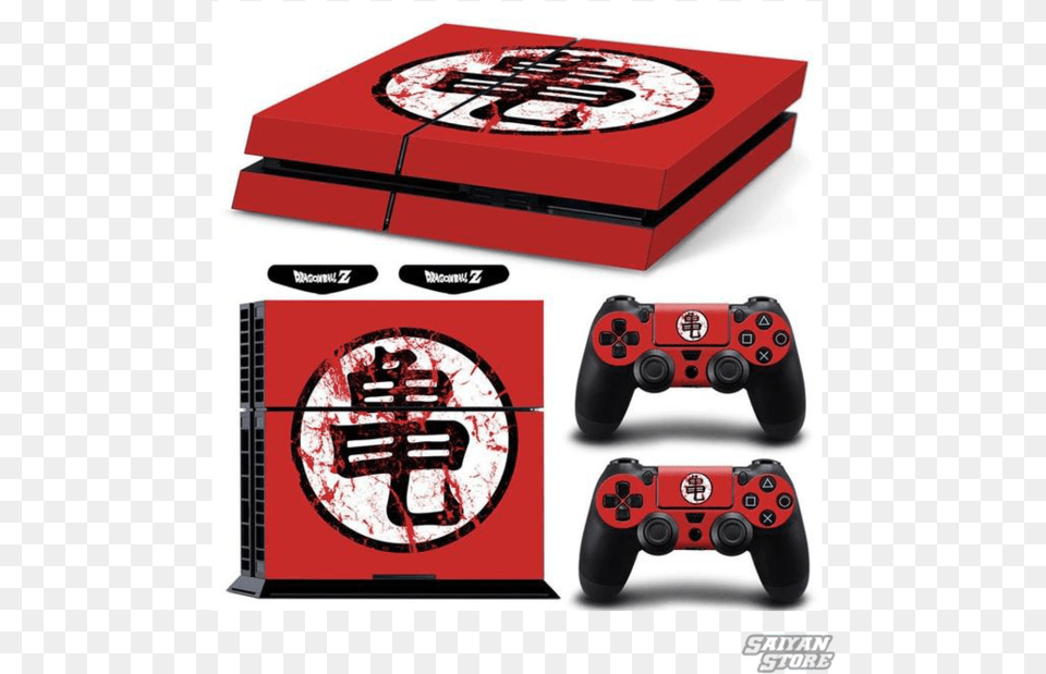 Master Roshi Console Ps4 Skins Supreme Ps4 Controller Skin, Toy, Electronics, Machine, Wheel Free Png Download