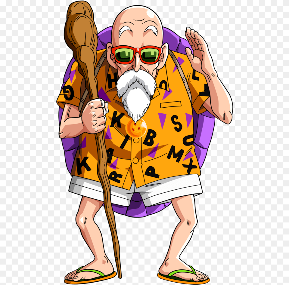 Master Roshi Dragon Ball Z Master Roshi, Accessories, Sunglasses, Person, Woman Free Png