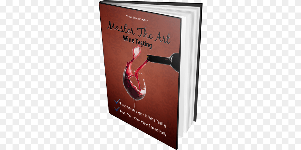 Master The Art Of Wine Tasting Ebook Wine, Book, Publication, Liquor, Alcohol Free Png