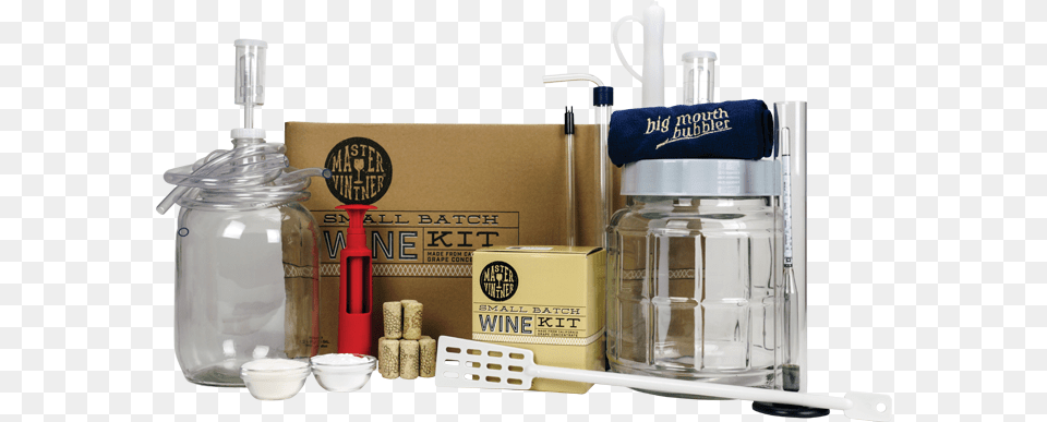 Master Vintner Small Batch Wine Making Equipment Starter, Jar, Cosmetics, Lipstick Free Png Download