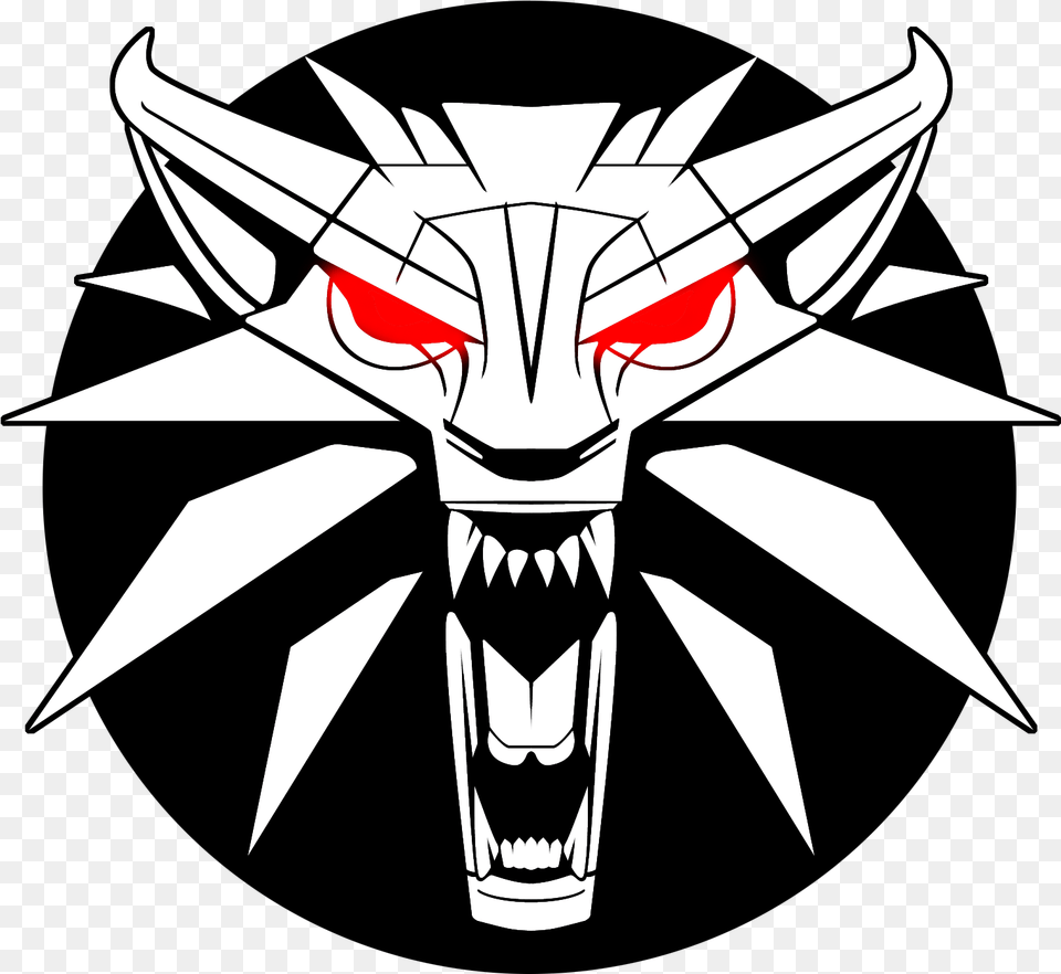 Master Witcher Redux V1 White Wolf Witcher 3 Wild Hunt, Emblem, Symbol, Art, Architecture Png