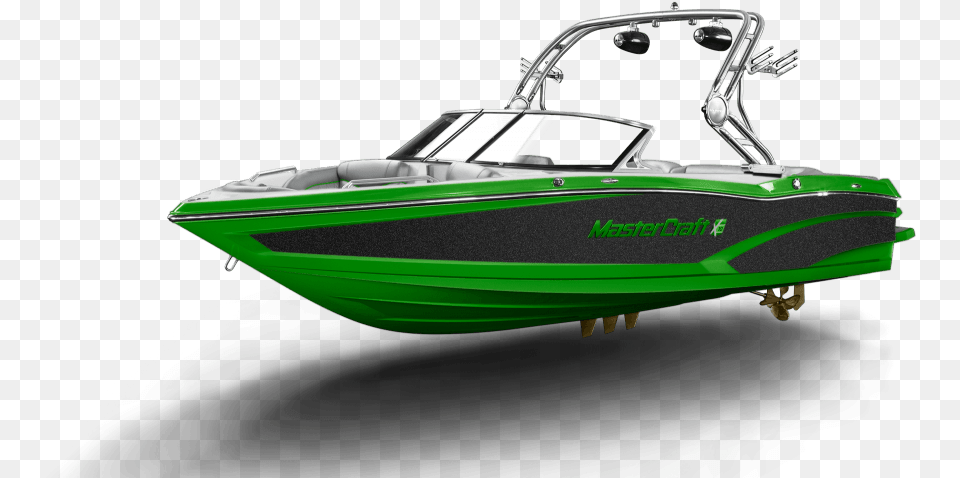 Mastercraft X10 2016 Green, Boat, Transportation, Vehicle, Watercraft Free Png Download