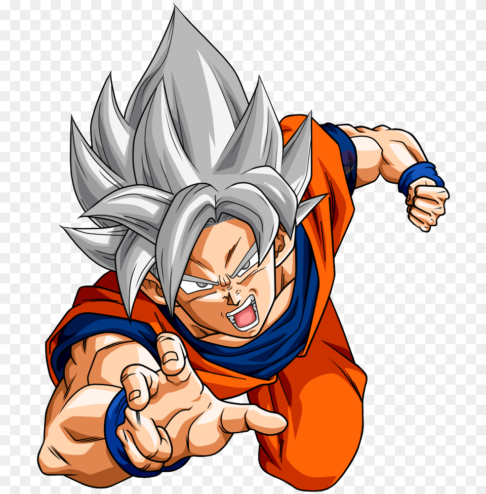 Mastered Ultra Instinct Wallpapers, Book, Comics, Publication, Face Free Png Download