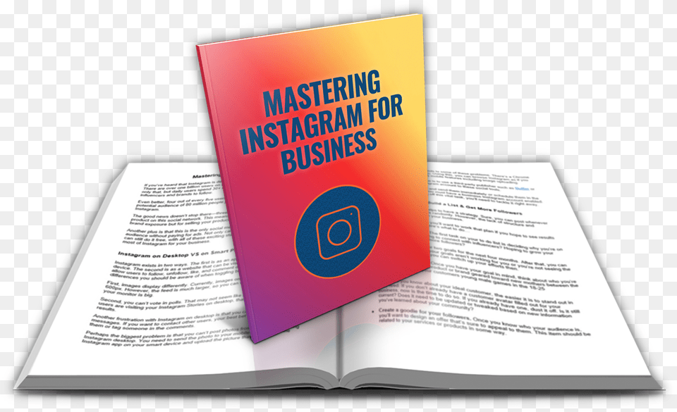 Mastering Instagram For Business Graphic Design, Advertisement, Book, Poster, Publication Free Png Download