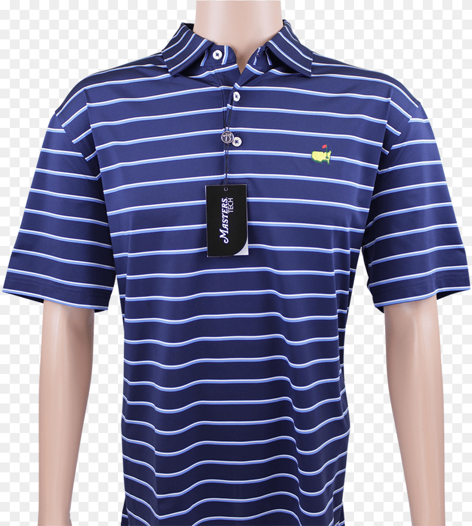 Masters Navy Amp Whiteblue Striped Performance Tech Carhartt Red Striped Shirt, Clothing, T-shirt Free Transparent Png