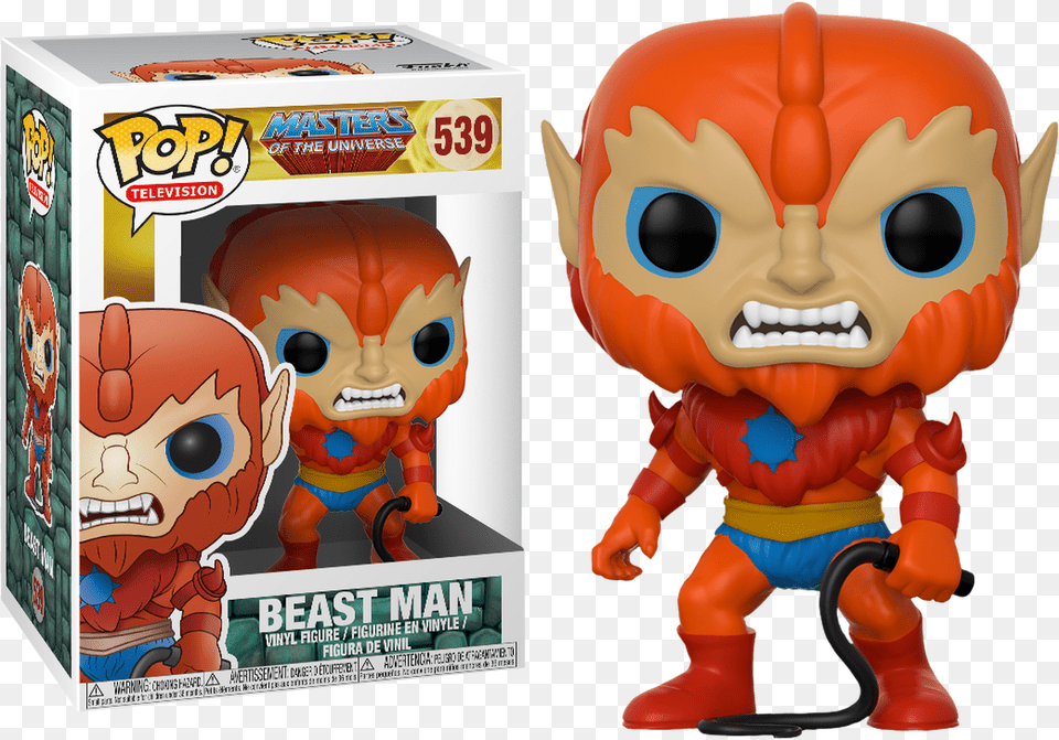 Masters Of The Universe Funko Pop Masters Of The Universe Beast Man, Baby, Person, Toy, Face Free Transparent Png