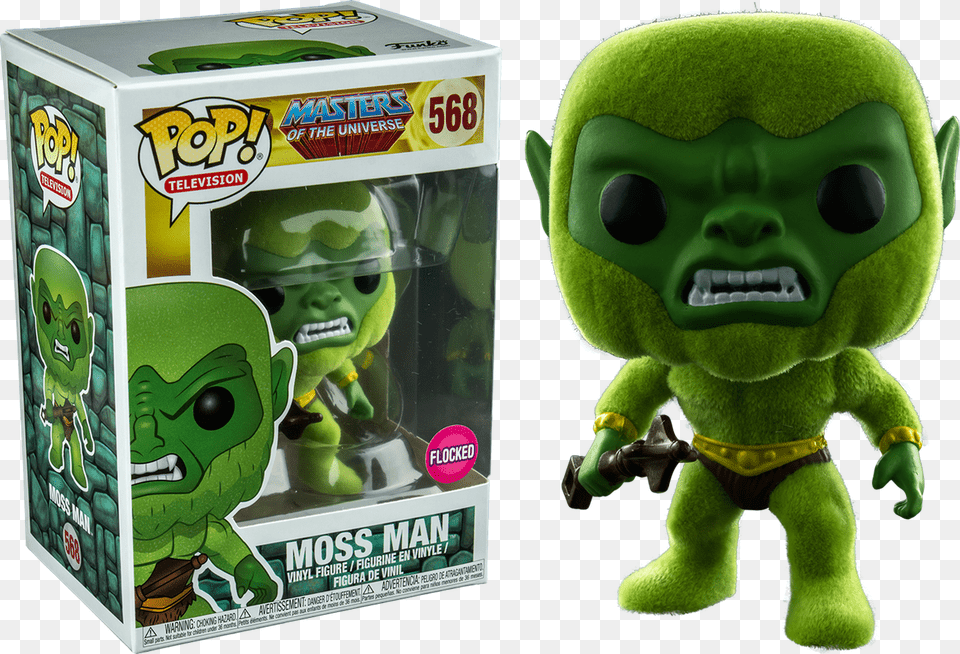 Masters Of The Universe He Man Moss Man Toy, Plush, Alien, Green, Person Free Png Download