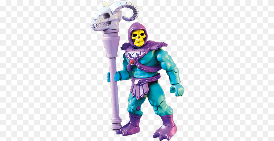 Masters Of The Universe Skeletor Mega Construx Supervillain, Purple, Baby, Person, Clothing Free Png