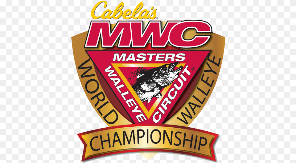 Masters Walleye Circuit Championships In Escanaba, Badge, Logo, Symbol, Food Png