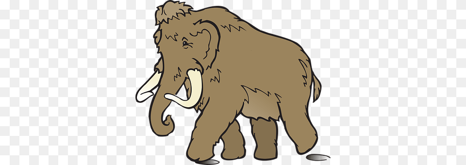 Mastodon Animal, Mammal, Wildlife, Person Png Image