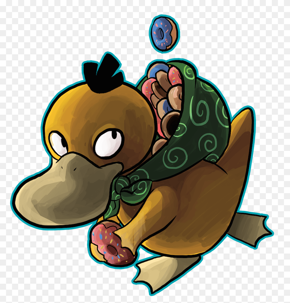 Masudas Psyduck, Animal, Canine, Dog, Hound Png