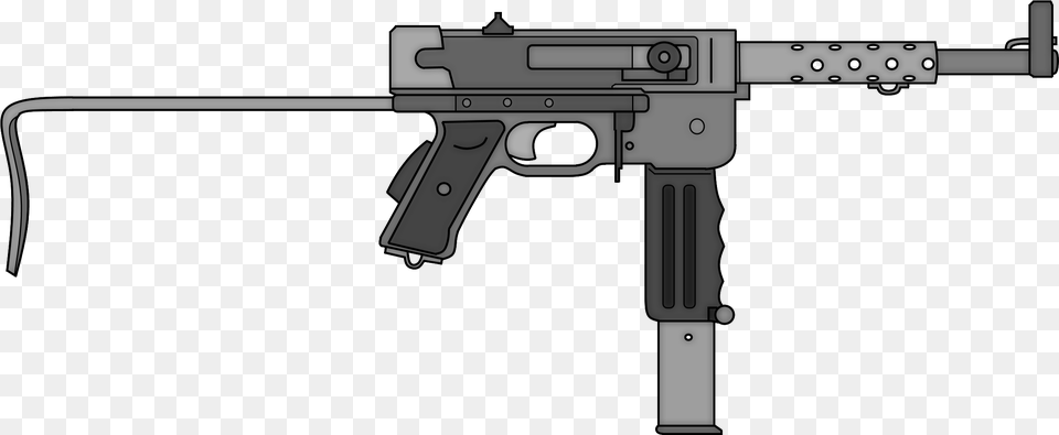 Mat 49 Submachine Gun Mat 49, Firearm, Machine Gun, Rifle, Weapon Free Png