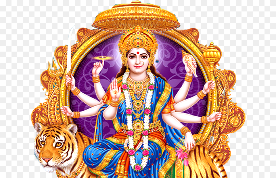 Mata Ji Durga Maa, Woman, Adult, Wedding, Bride Png Image