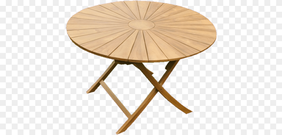 Matahari Round Folding Table, Coffee Table, Dining Table, Furniture, Tabletop Free Png Download