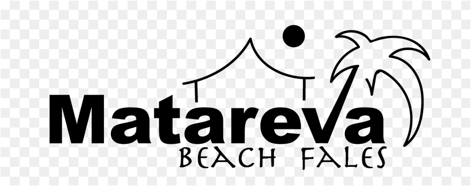 Matareva Beach Fales, Logo, Stencil Png