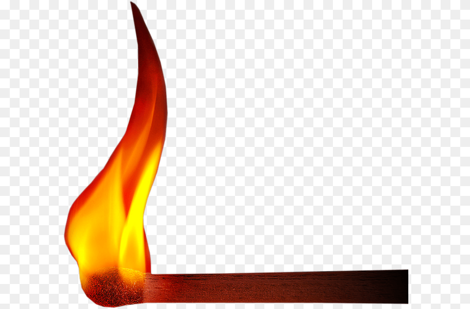Match Fire Flame Korek Api Nyala Free Png